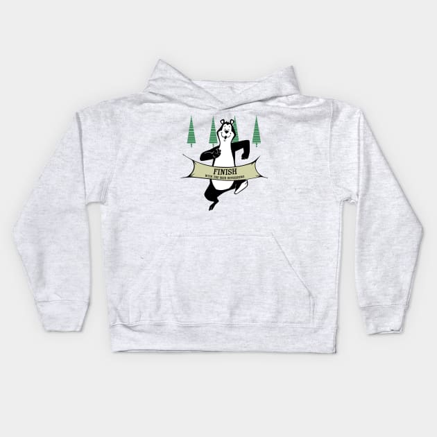 Finish with the Beer Refreshing! — Hamm's Kids Hoodie by Eugene and Jonnie Tee's